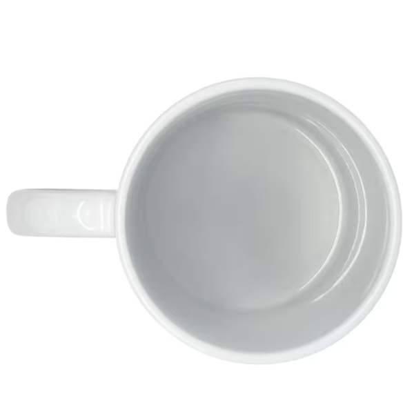 Customizable Ceramic Mug Top