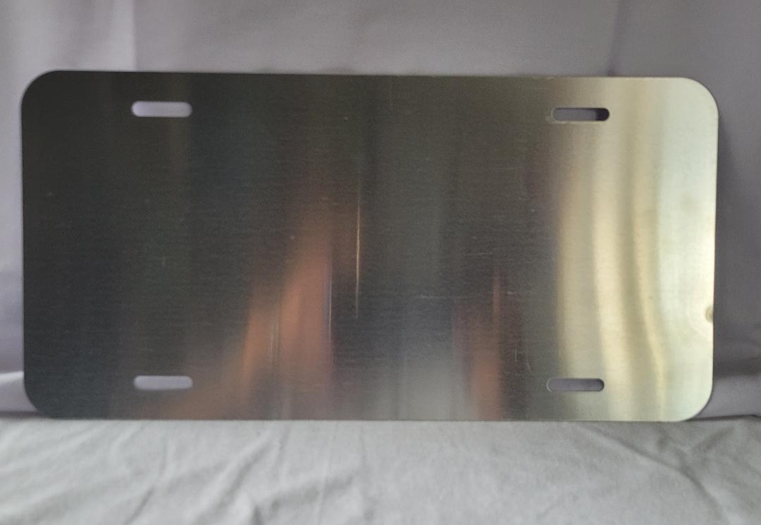 Aluminum License Plate