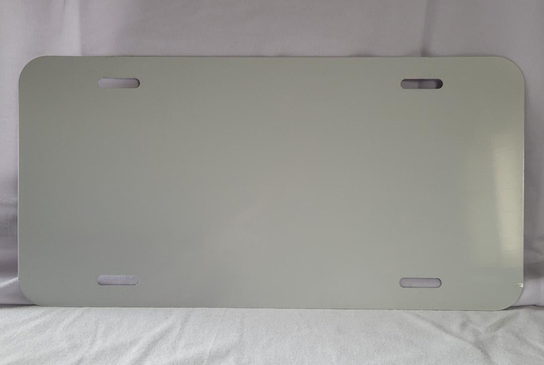 Aluminum License Plate