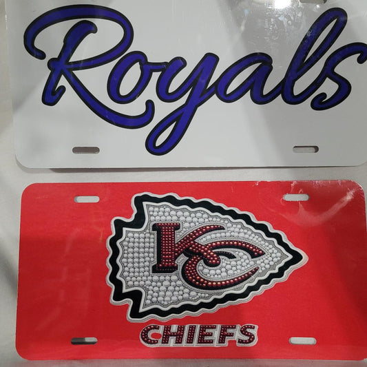 Aluminum License Plate